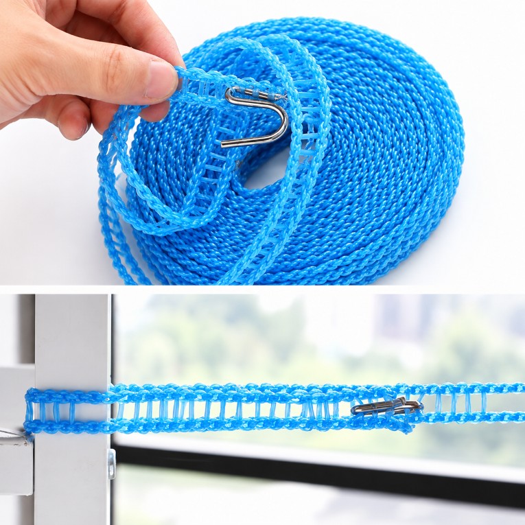 Rope-portable Adjustable Dryer Line Windproof Non-slip