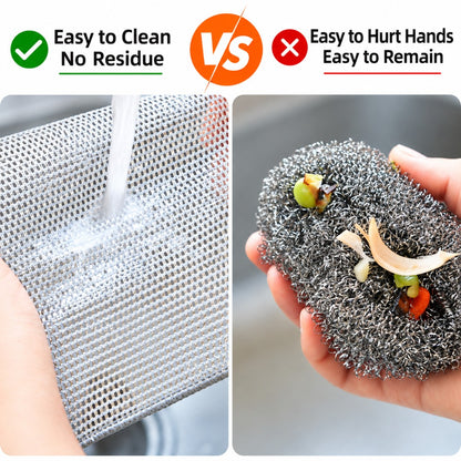 Multifunctional Non-scratch Wire Dishcloth - Pack of 5