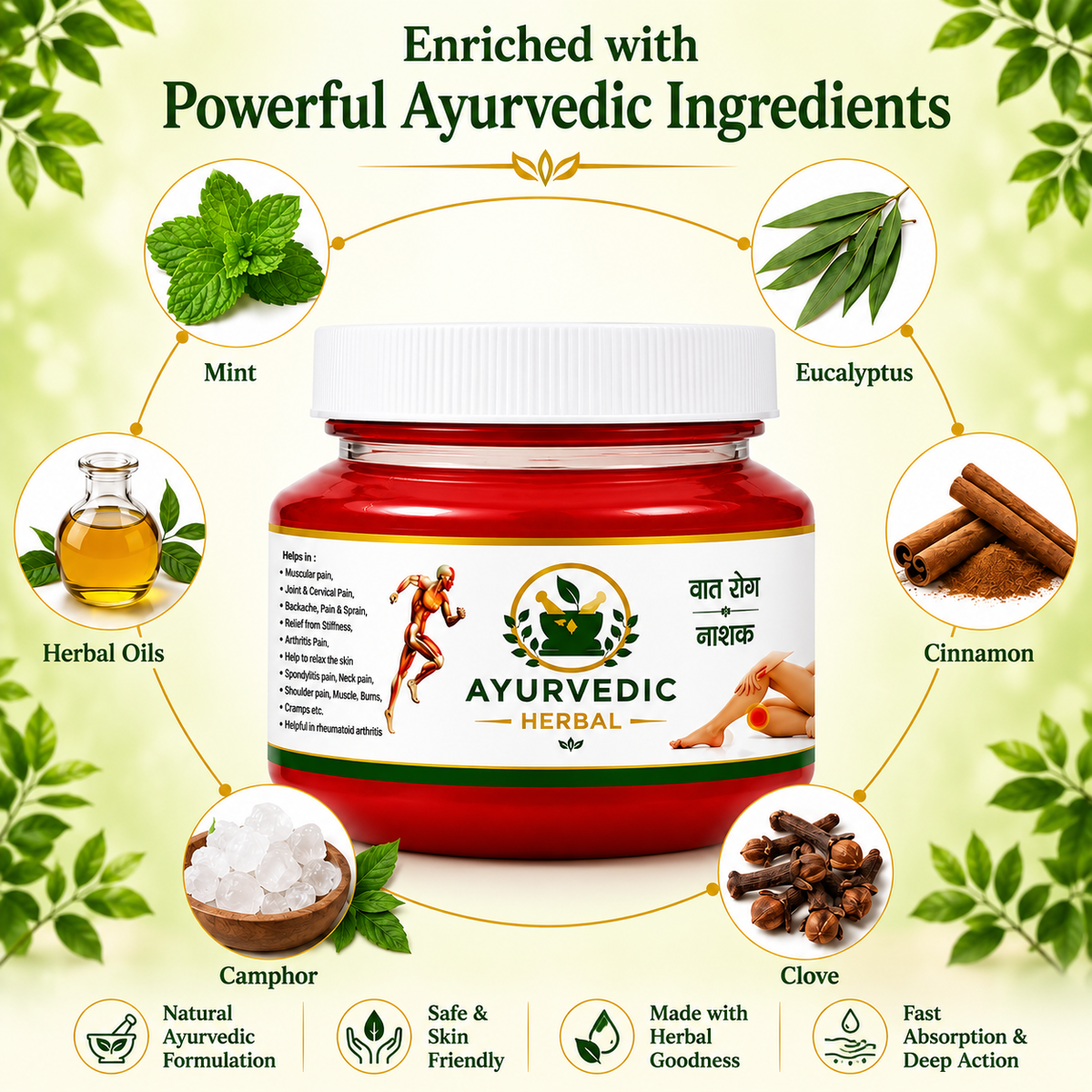Vaat Rog Nashak Joint Balm (Buy 1 Get 1 Free)
