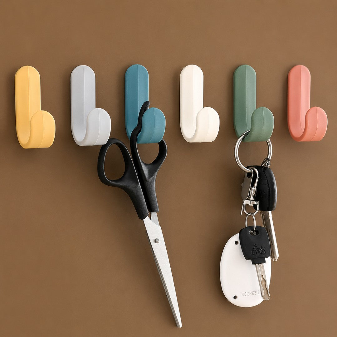 Adhesive Hooks ( Pack of 5)