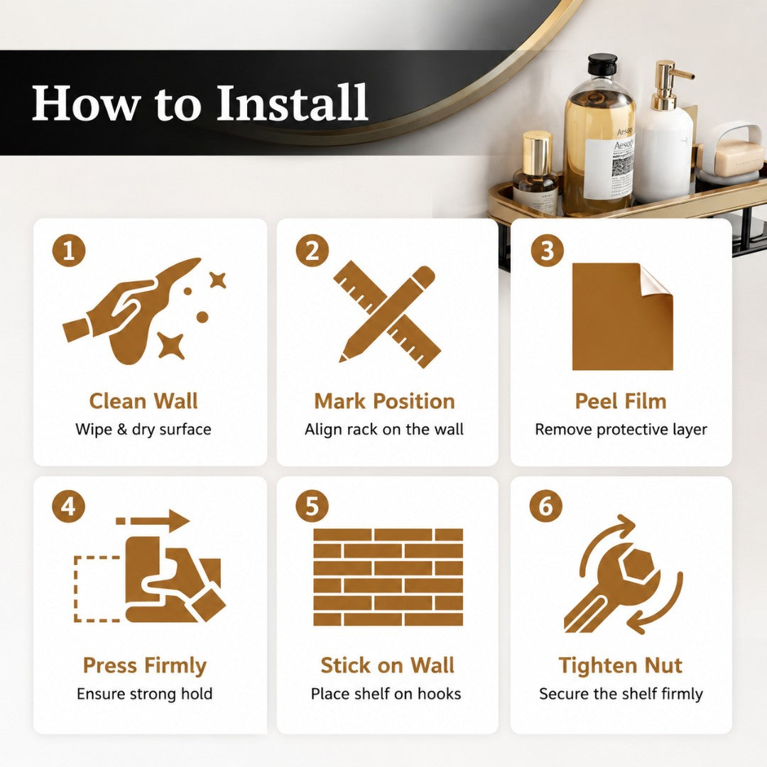 Bathroom Organiser (Buy 1 Get 1 Free)