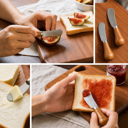 Mini Wooden Handle Butter Knife