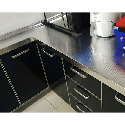 Silver Aluminium Foil Sticker  Roll (Buy 1 Get 1 Free)