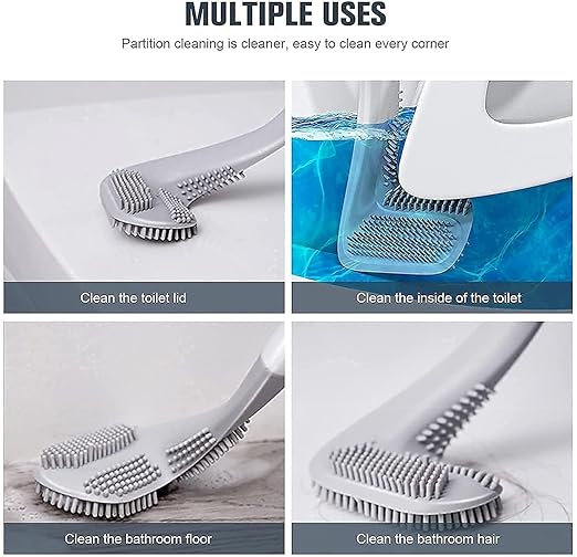 Golf Shape Silicone Toilet Brush (Buy 1 Get 1 Free)