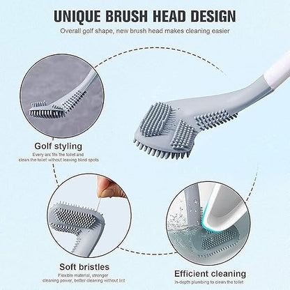Golf Shape Silicone Toilet Brush
