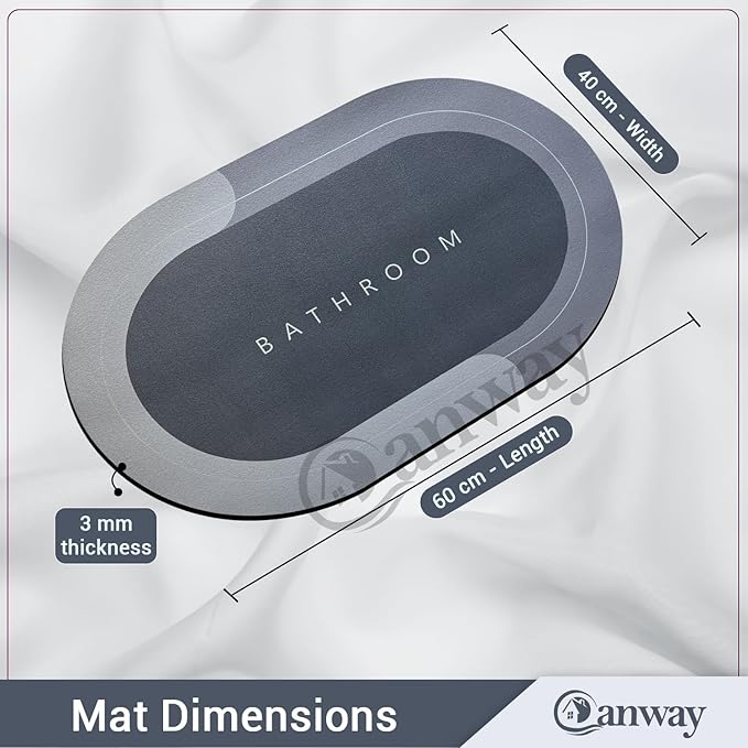 Anti-Skid Non-Slip Bathroom Floor Mat (Buy 1 Get 1 Free)