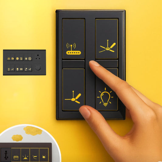 Gold Switch Stickers Set Of 300