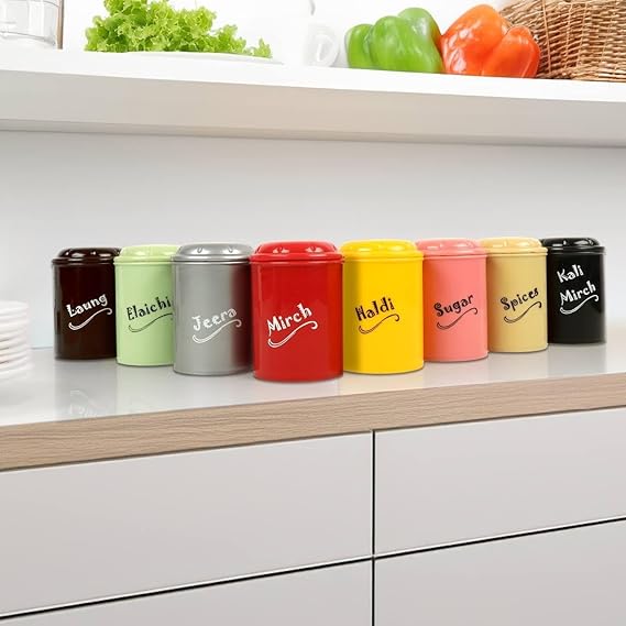 Home Small Airtight Unbreakable Container Boxes 250ML - Pack of 8