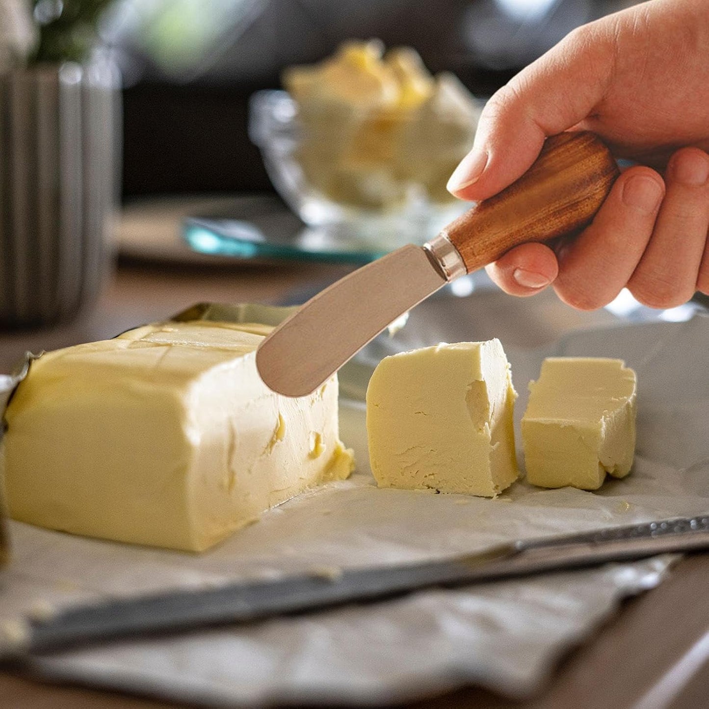 Mini Wooden Handle Butter Knife
