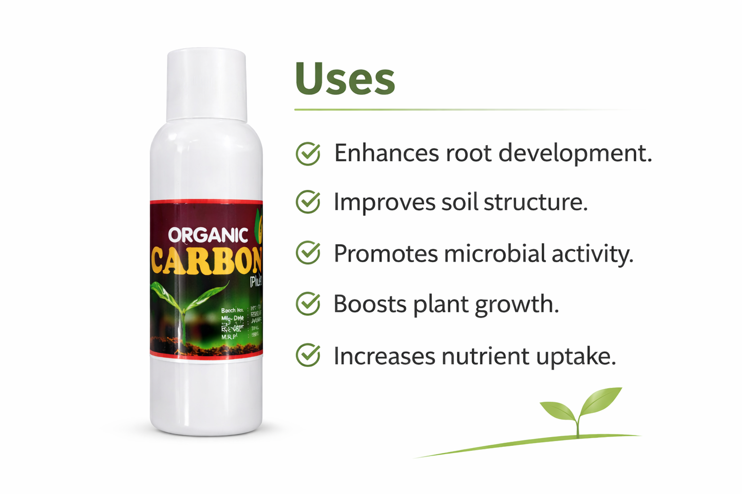 Organic Carbon with all plant nutrients (Buy 1 Get 1 Free)