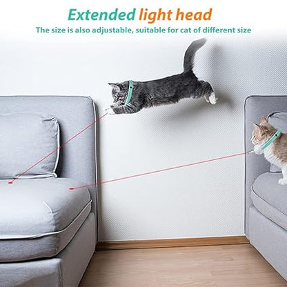 Adjustable Laser Cat Teaser Collar