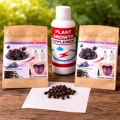 Changbai Mountain Dried Blueberries Seeds With Plant Growth Supplement pack 2
