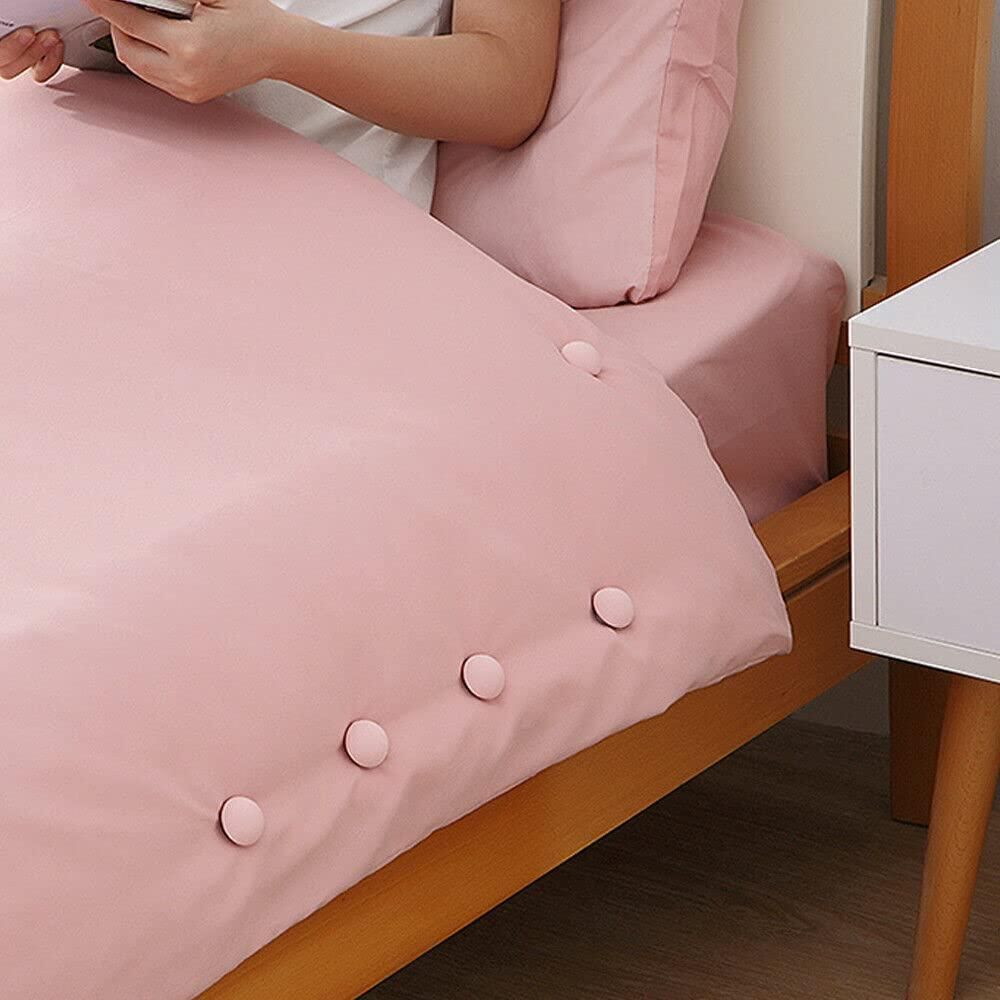 Mushroom Shape Quilt Bedsheet Fixing Clips Pack of 6
