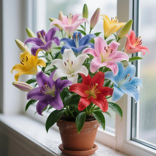 New Colorful Perfume Lily Bulbs Seeds (pack of 2)