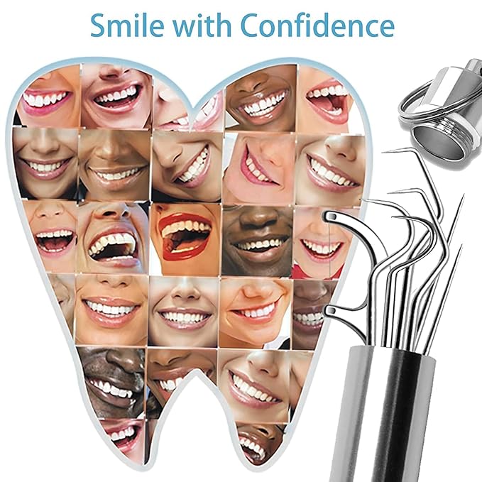 7 in 1 Professional Dental Tools Kit
