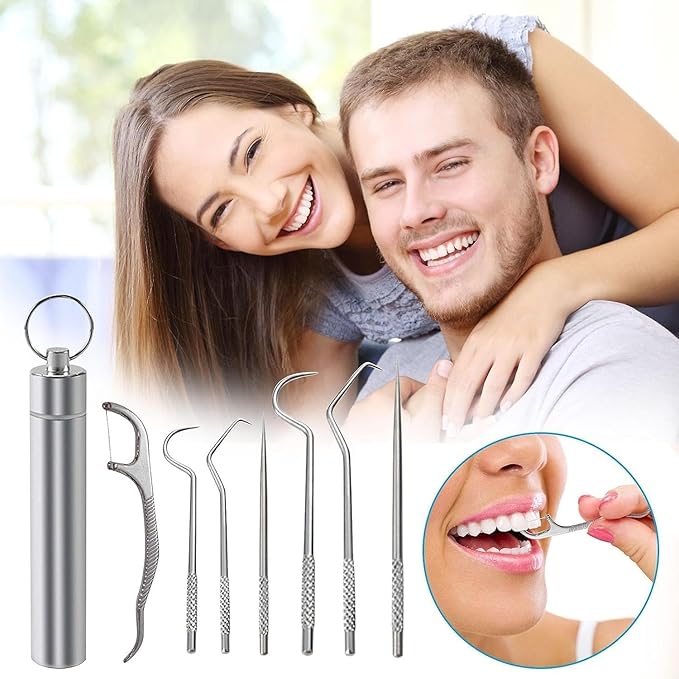7 in 1 Professional Dental Tools Kit