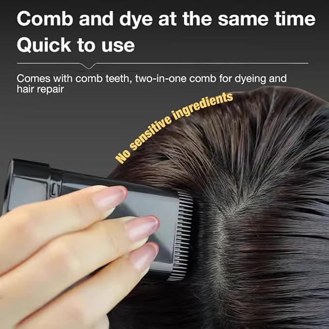 2 in 1 Hair Stick Hair Dye Stick Comb