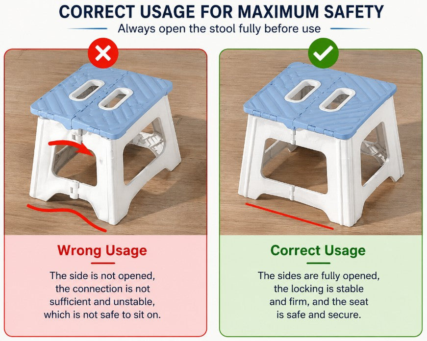 Folding Stools with Portable Handle