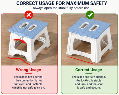 Folding Stools with Portable Handle