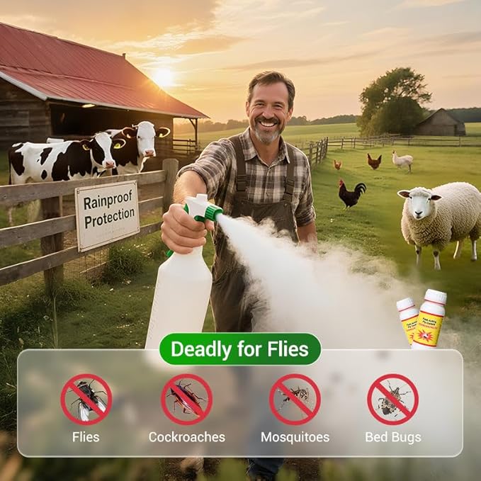 Fast-Acting Fly Control Concentrate 200ml  pack of 1