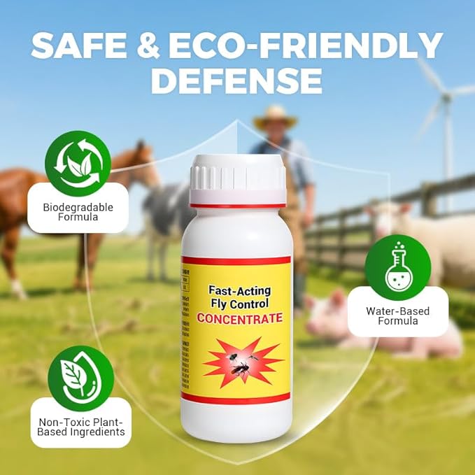 Fast-Acting Fly Control Concentrate 200ml  pack of 1