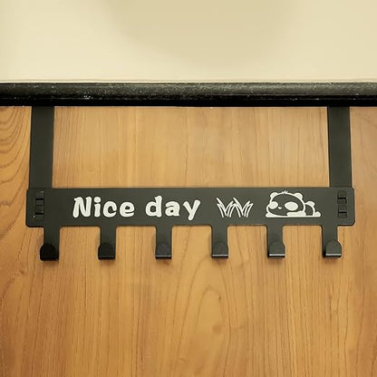 6 Hook Over the Door Hanger Rack