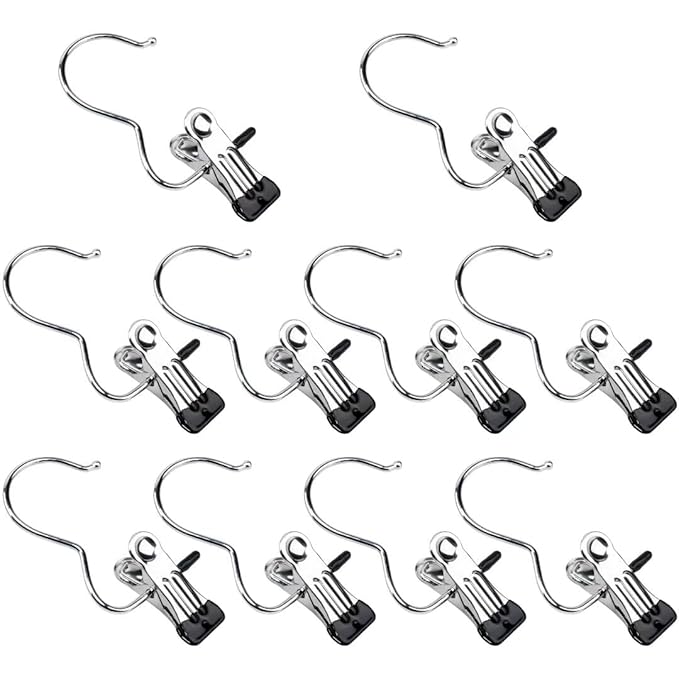 Strong Grip Hanger Clips – 10 Pack