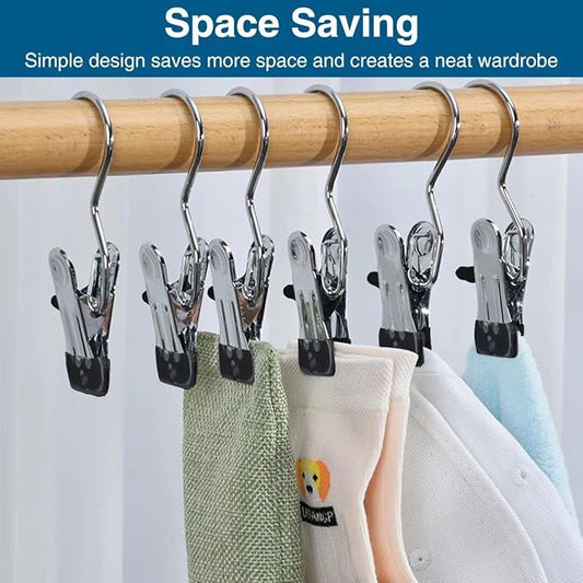 Strong Grip Hanger Clips – 10 Pack