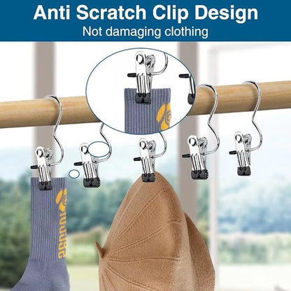 Strong Grip Hanger Clips – 10 Pack