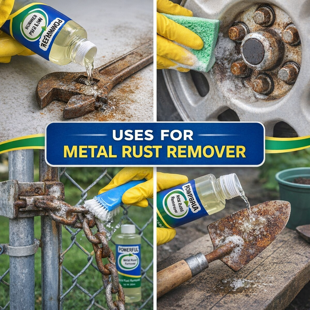 Powerful Metal Rust Remover Pack Of 2