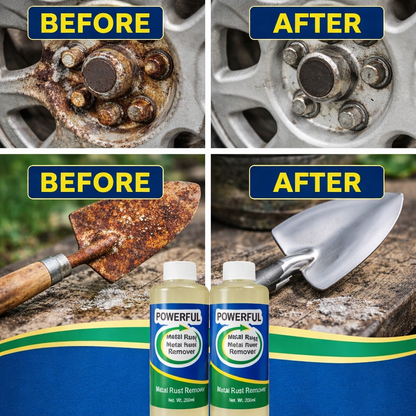Powerful Metal Rust Remover Pack Of 2