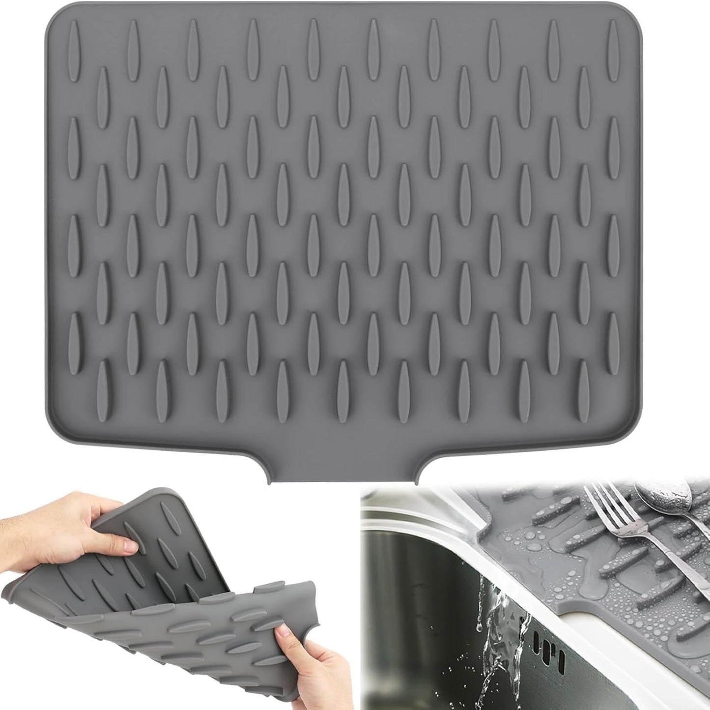 Extra Large Silicone Dish Drying Mat