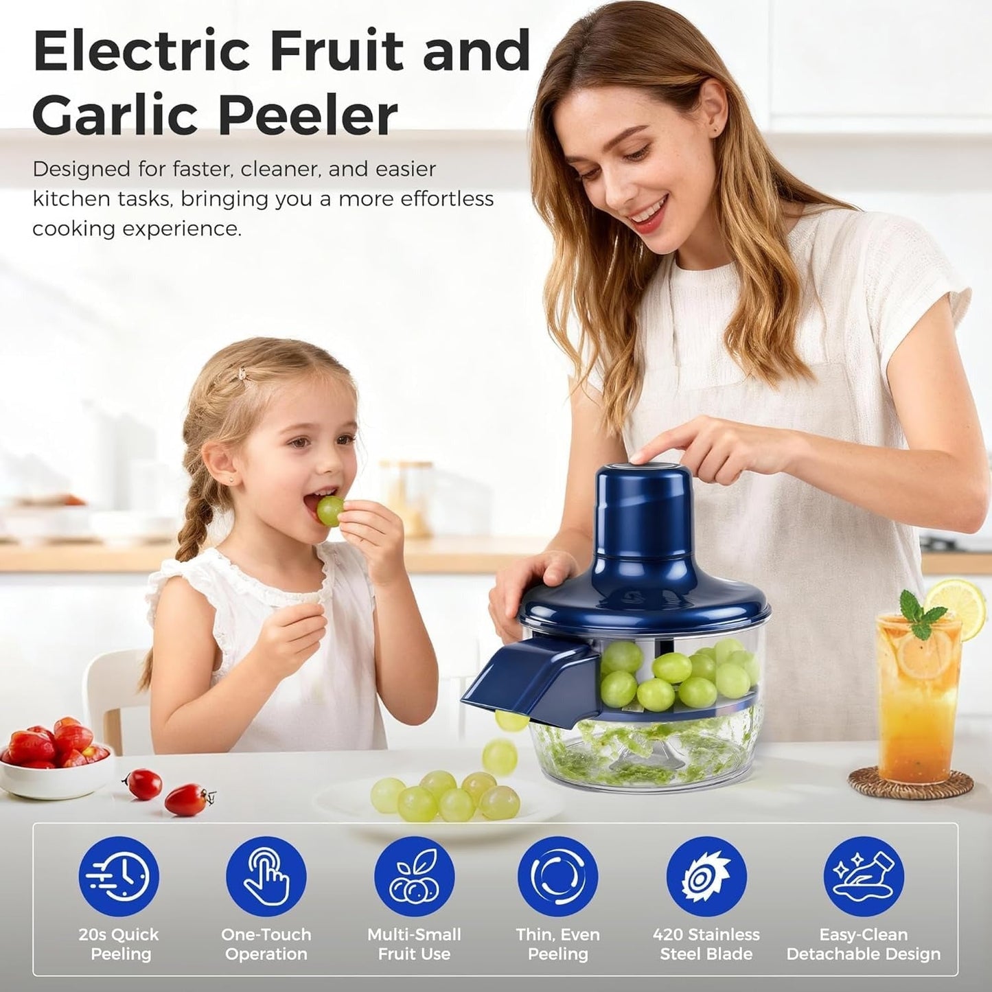 Cordless Fruit Skin Remover