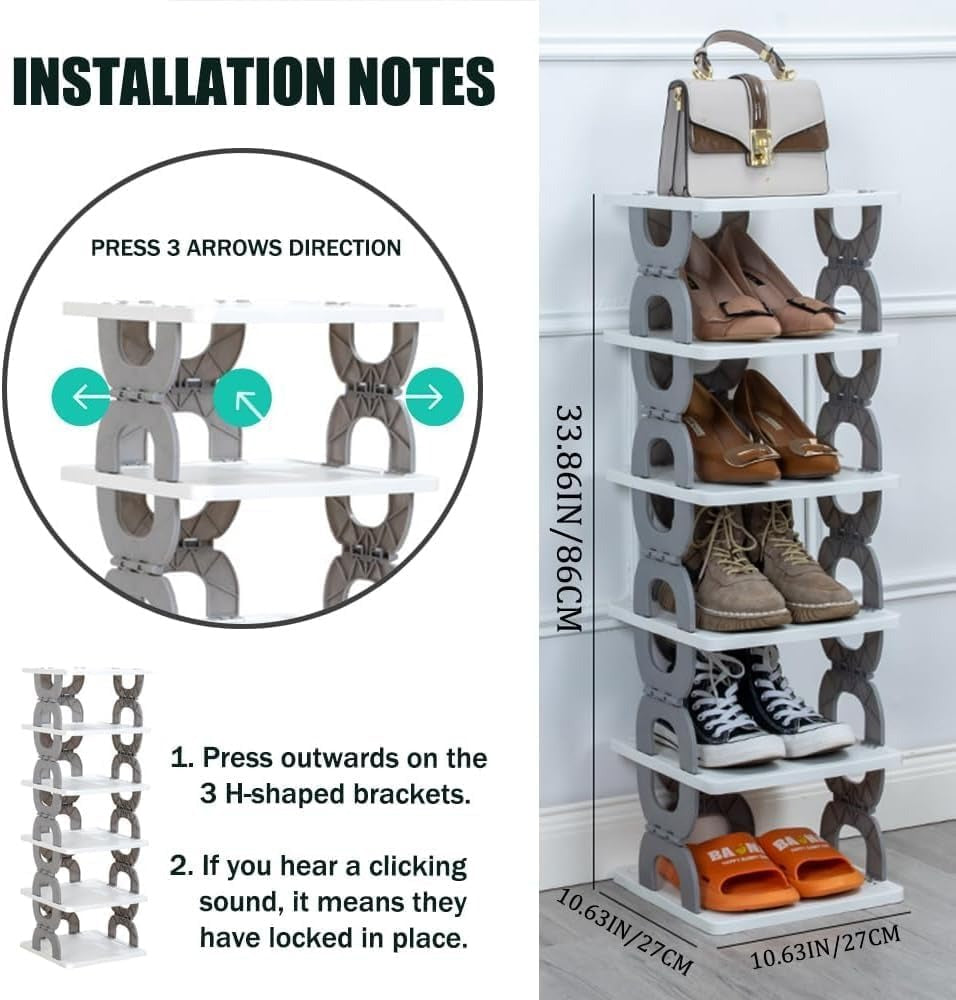 4 Layer Shoe Rack