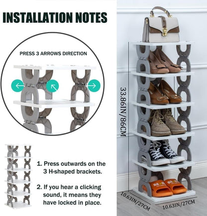 4 Layer Shoe Rack
