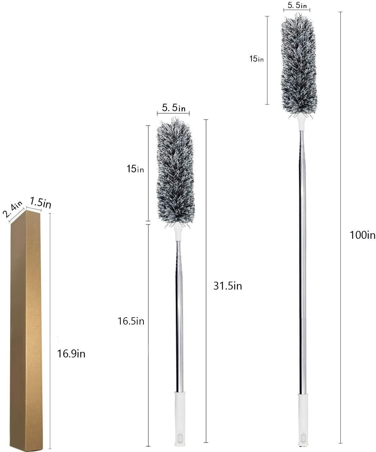 Telescopic Microfiber Mop