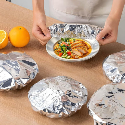 Food Cover Aluminum Foil - Pack of 10