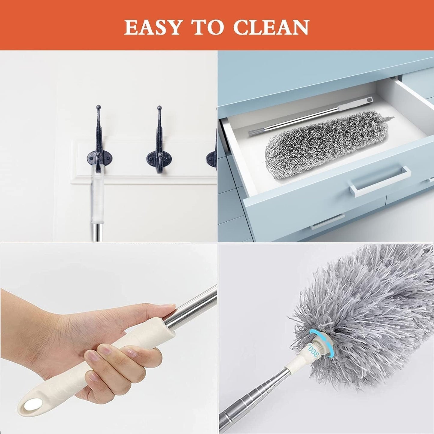 Telescopic Microfiber Mop