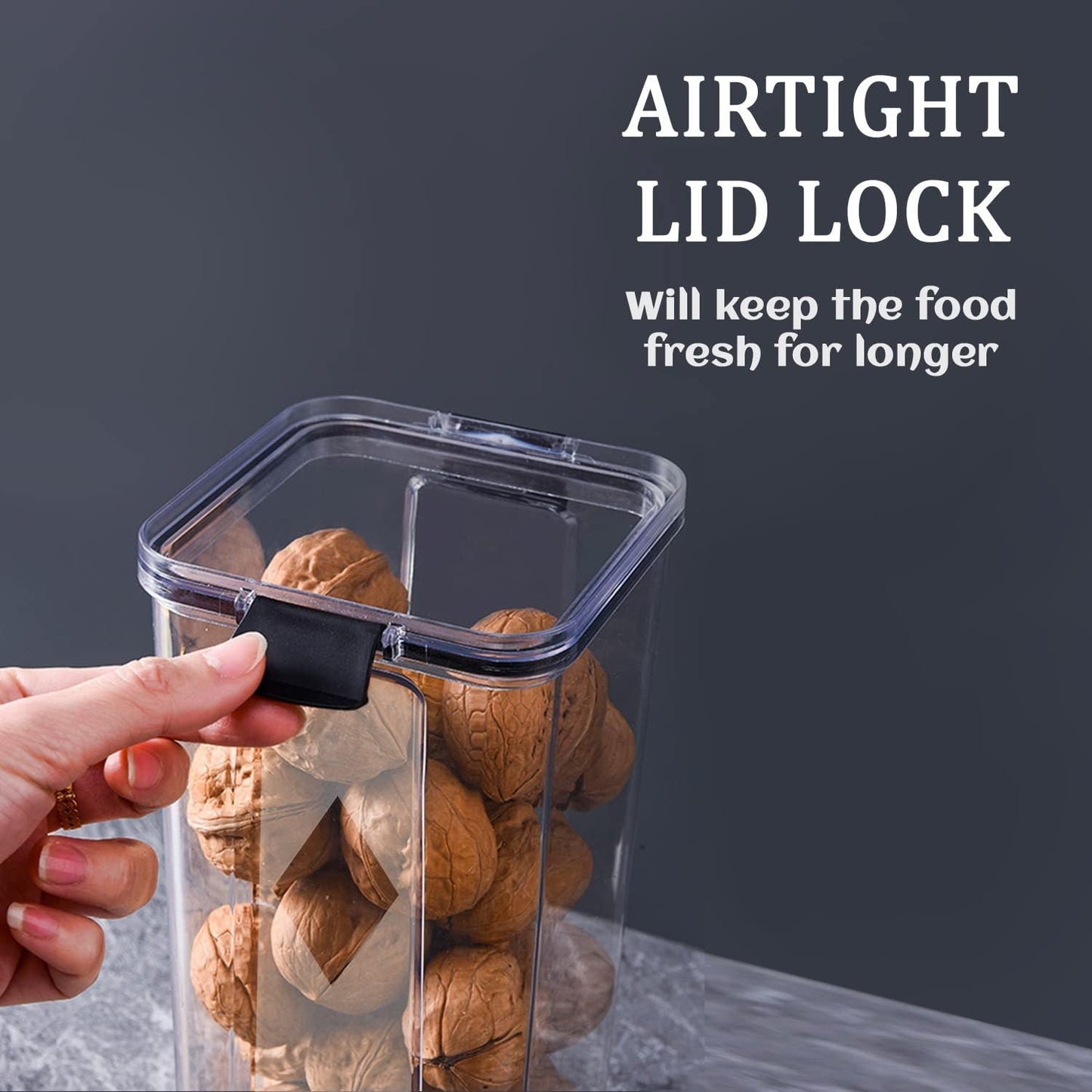 Air Tight Containers for Kitchen Storage Set, Container for Kitchen