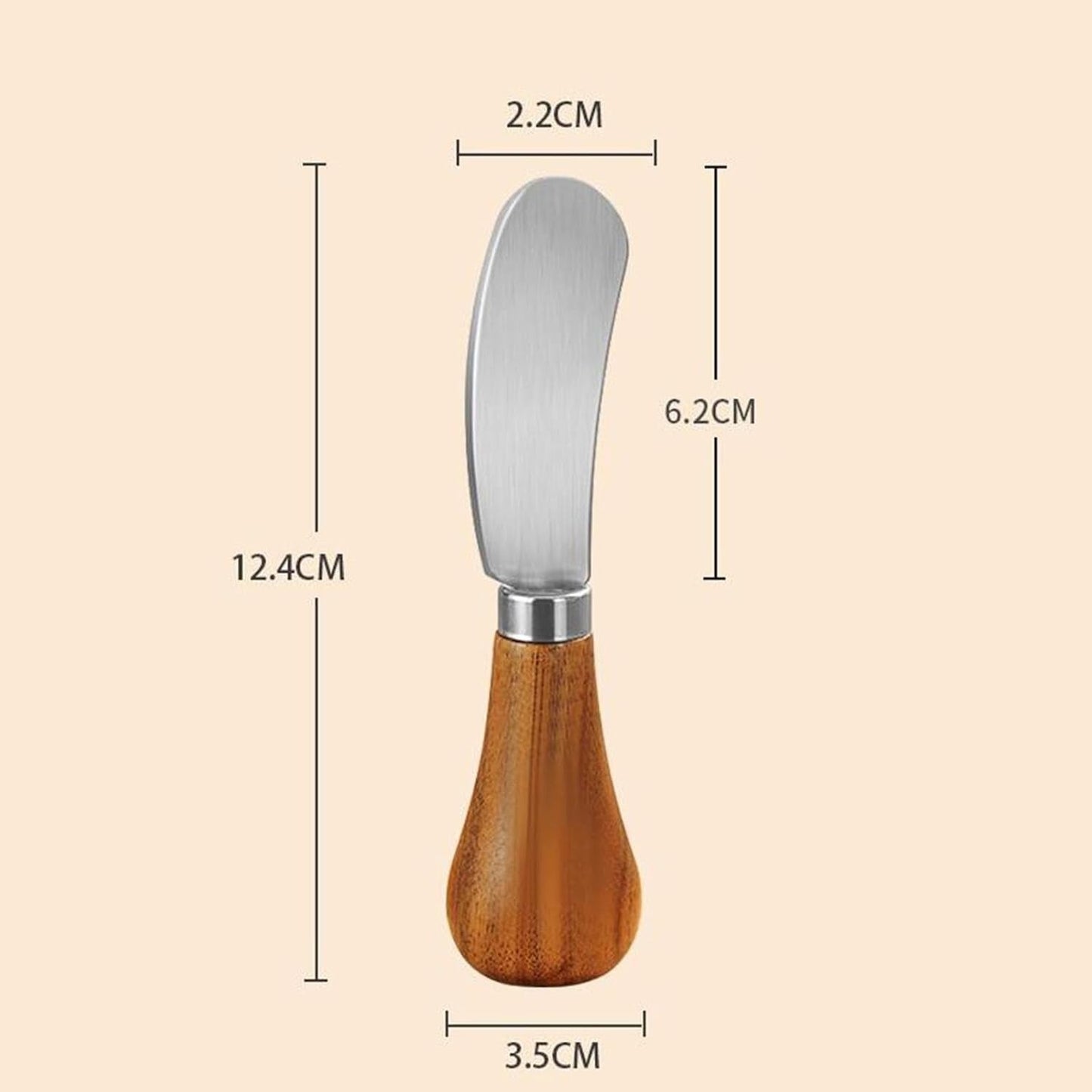 Mini Wooden Handle Butter Knife