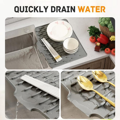 Extra Large Silicone Dish Drying Mat