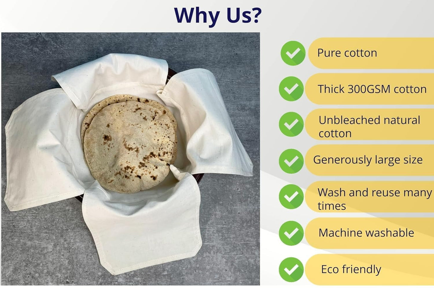Cotton Roti Cloth