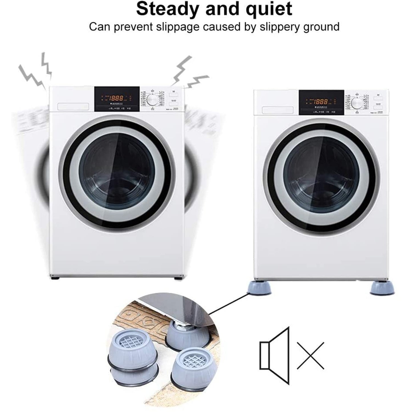 Anti-Vibration Pads for Washing Machine