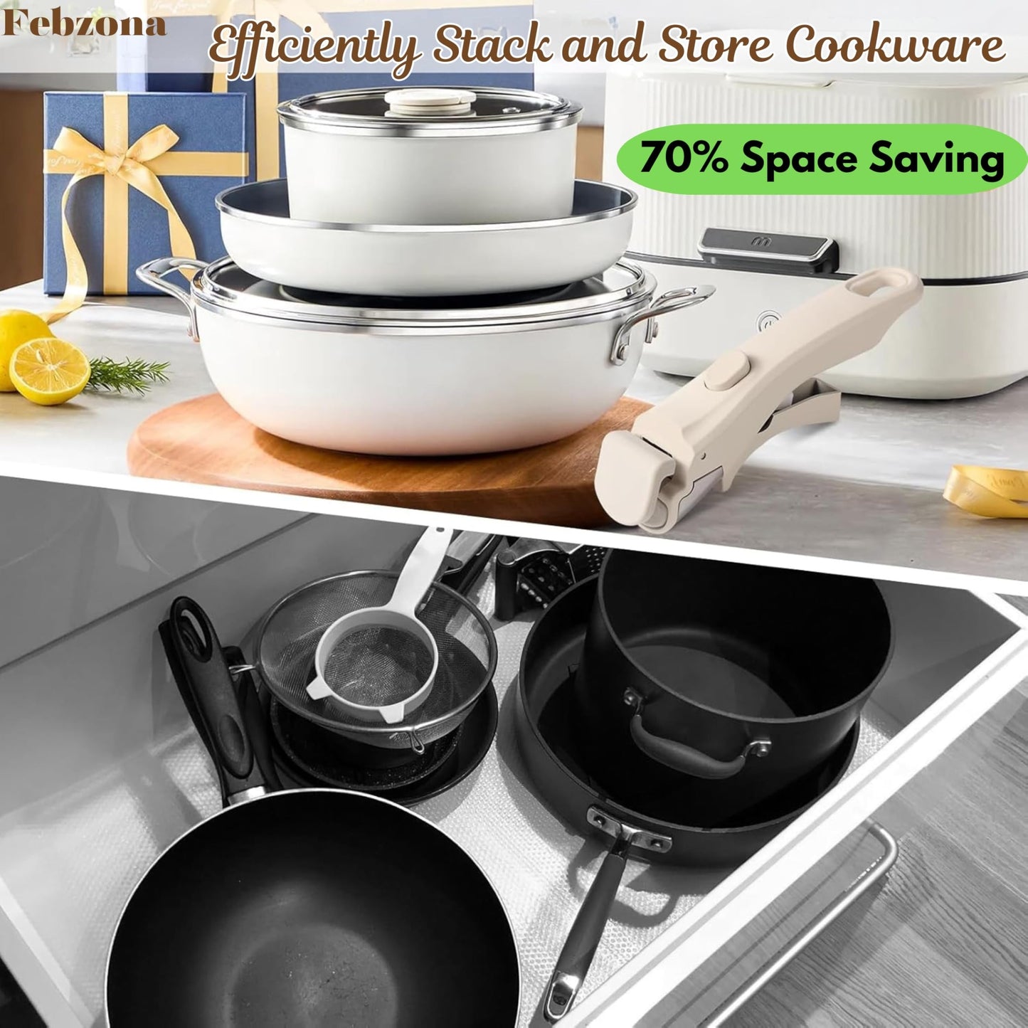 Pot Pan Gripper Tongs Anti Scalding Clip