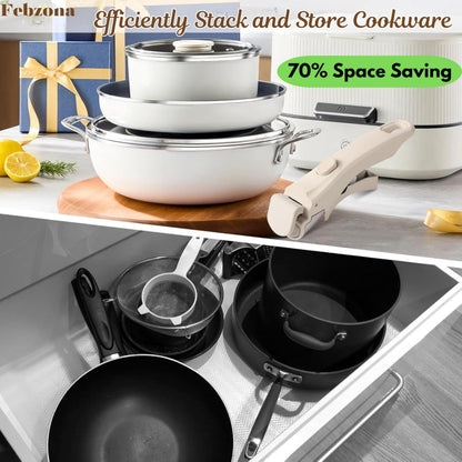 Pot Pan Gripper Tongs Anti Scalding Clip