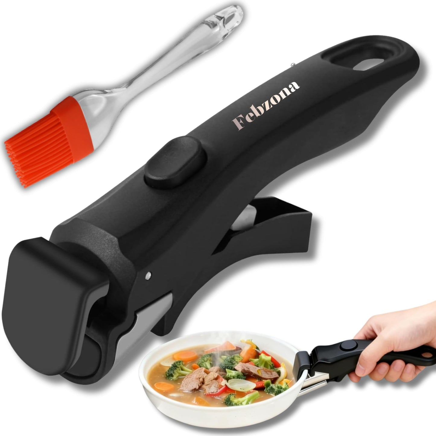 Pot Pan Gripper Tongs Anti Scalding Clip