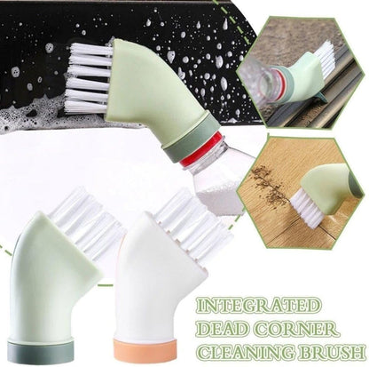 Multi-use Cleaning Brush Assorted Color Bottle Connect - Pack of 2