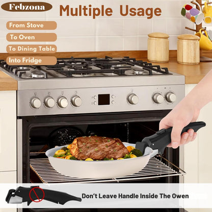 Pot Pan Gripper Tongs Anti Scalding Clip
