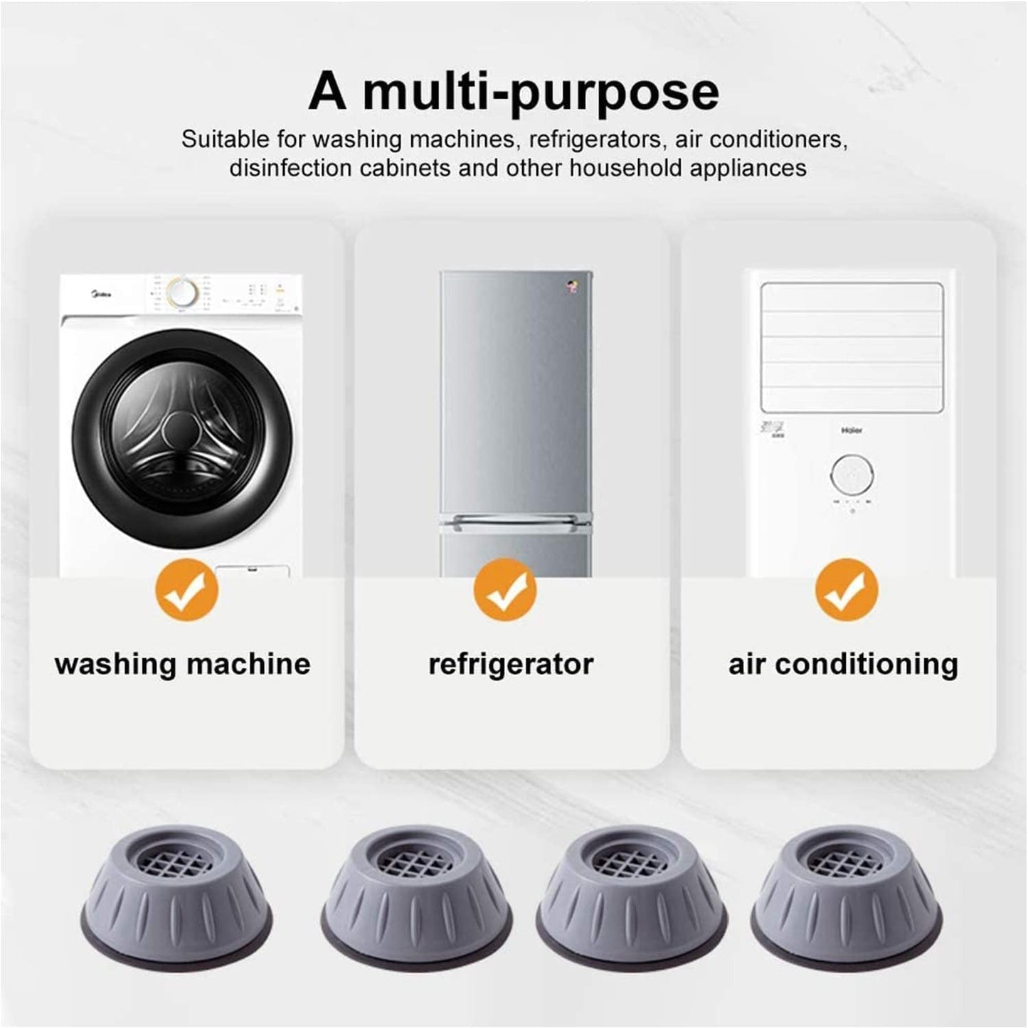 Anti-Vibration Pads for Washing Machine