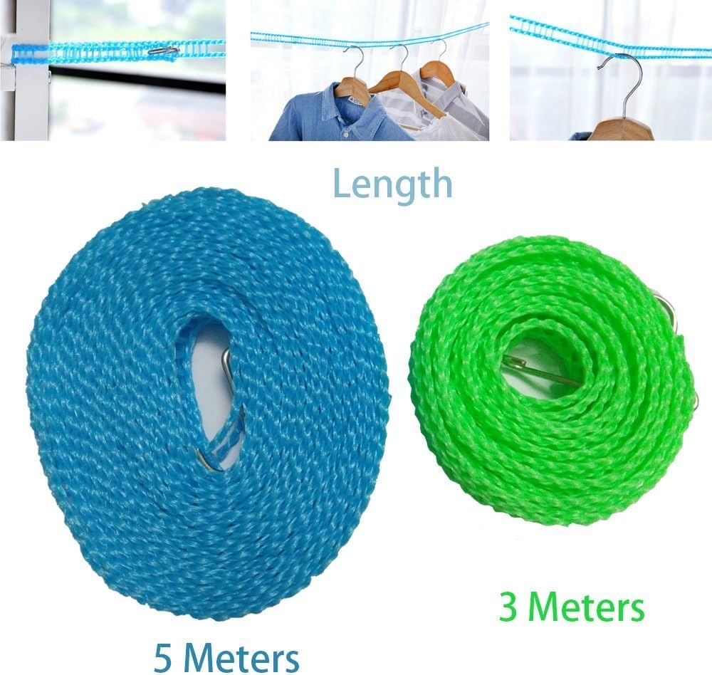 Rope-portable Adjustable Dryer Line Windproof Non-slip
